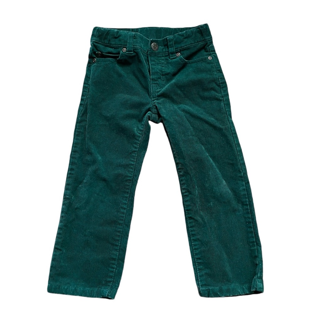 Janie & Jack | Corduroy Pants Hunter Green 3T